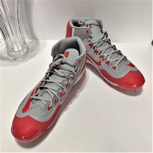 NIKE HUARACHE 2KFILTH PRO MID BASEBALL CLEATS - Picture 1 of 8